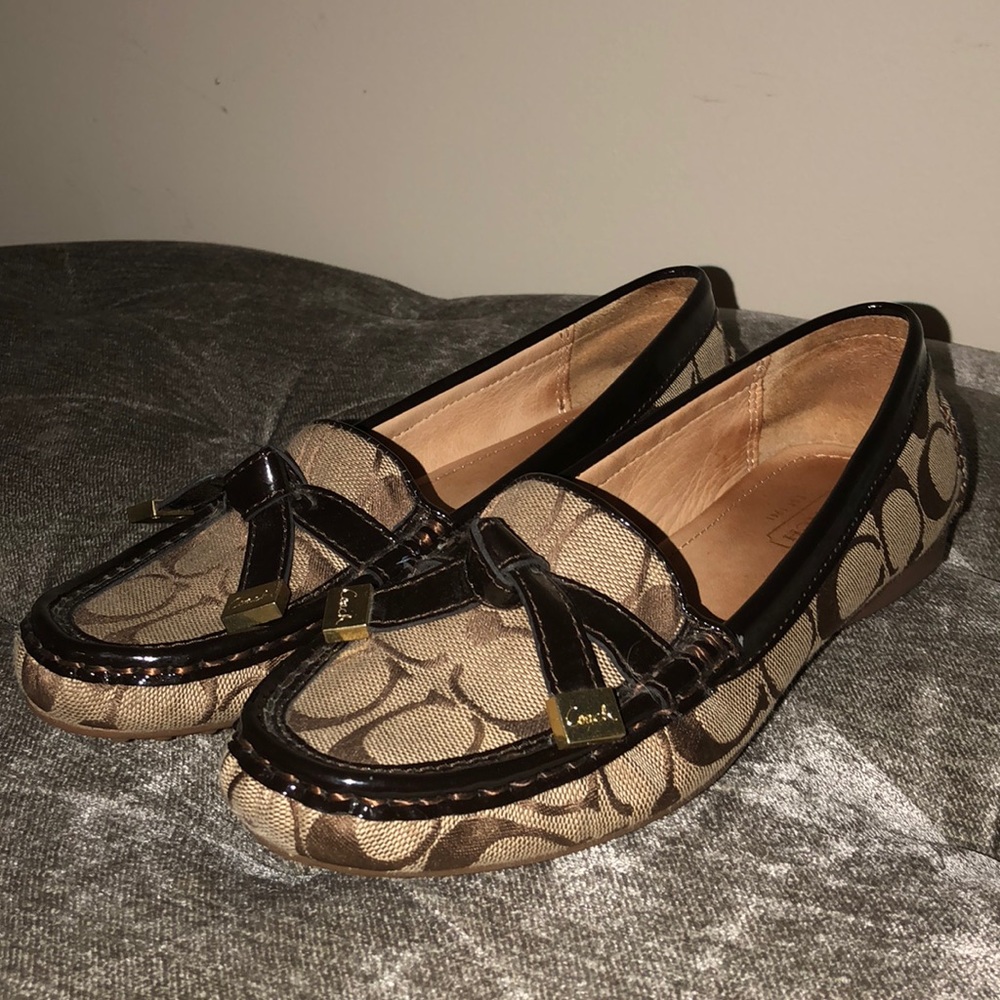 Coach loafer flats